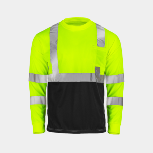 Durable Hi Vis Long Sleeve Shirt: Dirt-Concealing & High Visibility
